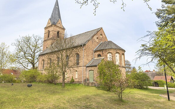 Dorfkirche in Prieros, Foto: , Foto: Steffen Lehmann, Lizenz: TMB-Fotoarchiv