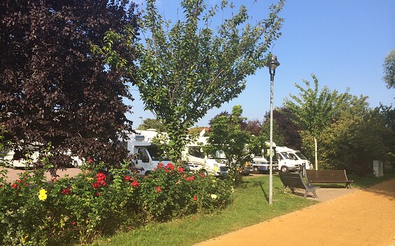 Wohnmobilstellplatz Werder (Havel) der hogab gmbh, Foto:  hogab gmbh/Kerstin Hotzel, Lizenz:  hogab gmbh/Kerstin Hotzel