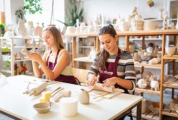 Keramikwerkstatt Fürstenwalde/Spree, Foto: Florian Läufer, Lizenz: Foto Seenland Oder-Spree