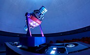 Präsentationstechnik im Planetarium Cottbus, Foto: Andreas Franke, Lizenz: CMT Cottbus