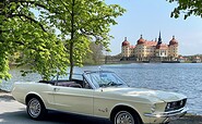 Ford Mustang Cabrio vor Schloss Moritzburg, Foto: Uve Seifert, Lizenz: Uve Seifert