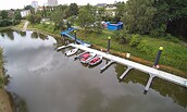 Sport boat marina at Winterhafen, Foto: Dr. Jens P. Kroll