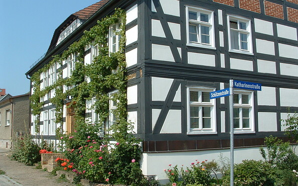 Fachwerkhaus in Mittenwalde, Foto: Petra Förster, Lizenz: Tourismusverband Dahme-Seenland e.V.