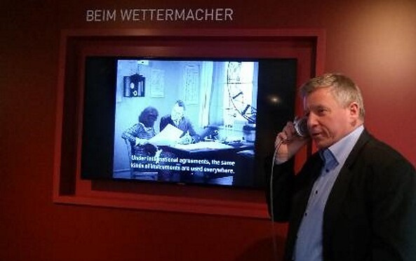 Besucher im Wettermuseum, Foto: Bernd Stiller