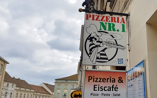 Pizzeria Nr. 1 in Potsdam, Foto: Melanie Gey, Lizenz: PMSG