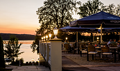 Lake terrace of the Hotel-Resort Märkisches Meer, Foto: Beate Wätzel