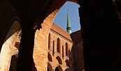 Blick in den Innenhof, Foto: Charlotte Schwarzkopf, Lizenz: Kloster Chorin