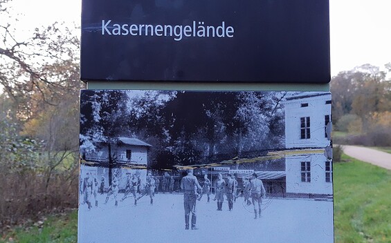“Soviet Secret Service Base – Military Town No. 7" History Trail, Foto: Martina Tenzler, Lizenz: PMSG