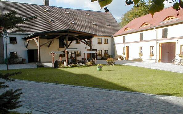 Innenhof vom Drandorfhof Schlieben, Foto: Stadt Schlieben, Lizenz: Stadt Schlieben
