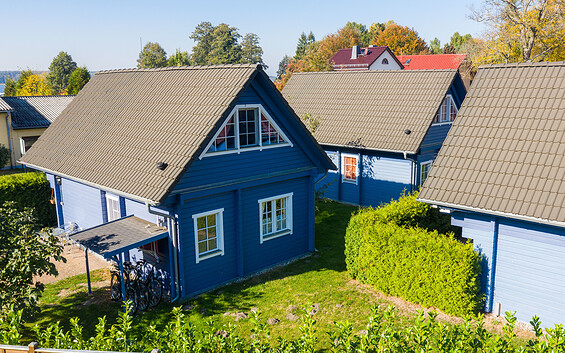 Ferienhäuser am Stolpsee - Obenansicht1