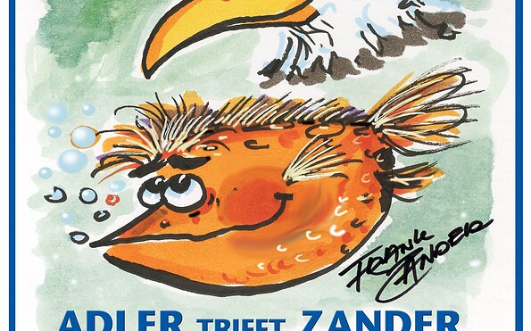 Logo der Radtour am Scharmützelsee &quot;Adler trifft Zander&quot;, Foto: Tourismusverein Scharmützelsee e.V.
