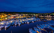 Marina Wolfsbruch bei Nacht, Foto: Best Western, Foto: Best Western , Lizenz: Le Boat c/o Crown Blue Line GmbH