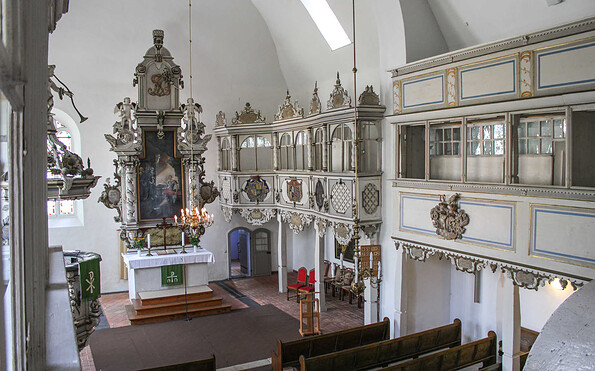 Blick auf den Altar der Deutschen Kirche, Foto: Markus Graf, Foto: Markus Graf, Lizenz: REG Vetschau mbH