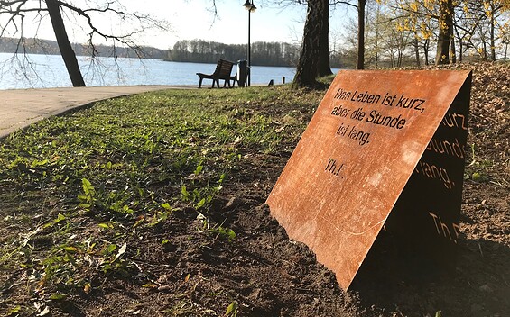 Fontanepark Bad Saarow with literature trail, Foto: Laura Beister