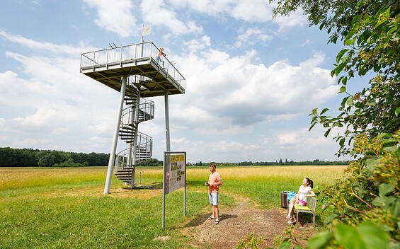 Aussichtsturm am Salzweg, Foto: Florian Läufer, Lizenz: Seenland Oder-Spree