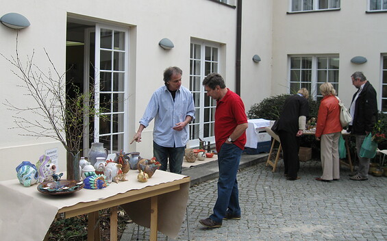 Art studio at SaarowCentrum