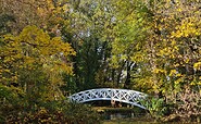 Brücke im Schlosspark, Foto: Nicole Romberg, Lizenz: Stadt Trebbin