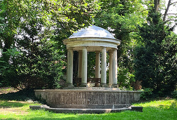 Pavillon im Schlosspark Blankensee, Foto: Nicole Romberg, Lizenz: Stadt Trebbin