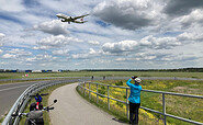 Planespotting, Foto: Juliane Frank, Lizenz: Tourismusverband Dahme-Seenland e.V.
