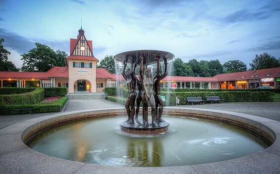 Historischer Bahnhof Bad Saarow, Foto: Florian Läufer, Lizenz: Seenland Oder-Spree
