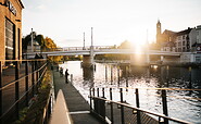 Jahrtausendbrücke in Brandenburg an der Havel, Foto: Steven Ritzer, Lizenz: Tourismusverband Havelland e.V.
