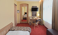 Einzelzimmer Superior, Foto: Hotelinhaber: Joseph Maier, Lizenz: Hotel PORT INN Eichwalde