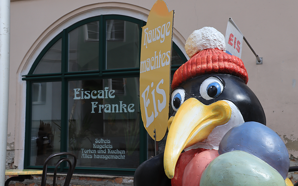 Eiscafé Franke in Bad Belzig, Foto: Bansen-Wittig
