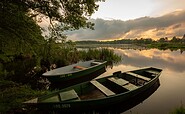 Sonnenuntergang, Boote, Foto: Florian Läufer, Lizenz: Seenland Oder-Spree