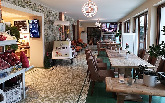 Innenbereich im Mahlwerk Warnitz, Foto: Merith Sommer, Lizenz: tmu GmbH