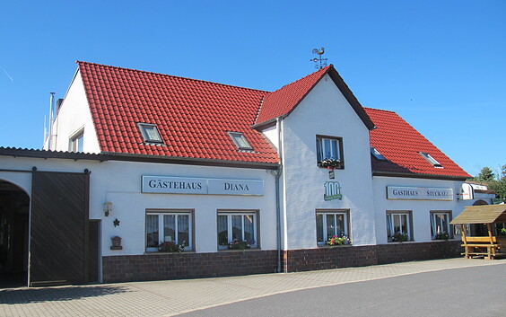 Exterior view of the Gasthaus Stuckatz, Foto: Gasthaus Stuckatz, Lizenz: Gasthaus Stuckatz