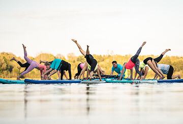 Mental Fit - SUP Yoga und SUP Fitness