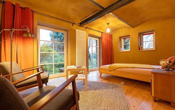 Wohnbereich Ferienwohnung "Amanda", Foto: Katrin Greiner, Lizenz: Isabell Slisz Guido Handrick GbR