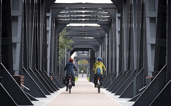 Bicycle bridge, Foto: Christoph Creutzburg, Lizenz: Seenland Oder-Spree