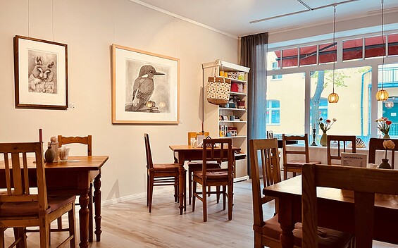 Innenraum Café Havelerie, Foto: Elisabeth von Steynitz