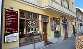 Café Eiszeit in der Altstadt Zossen, Foto: Susan Gutperl, Lizenz: Tourismusverband Fläming e.V.