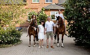 Familie Lehmann mit ihren Pferden, Foto: Julia Lehmann, Lizenz: Julia Lehmann