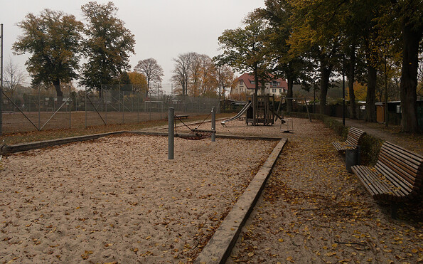 Spielplatz Schwarzkopfsiedlung in Wildau, , Foto: Juliane Frank, Lizenz: Tourismusverband Dahme-Seenland e.V.