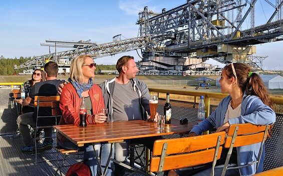 Besucherbergwerk F60 - Bistro Steigergrube, Foto: TV LSL/Nada Quenzel, Lizenz: TV LSL/Nada Quenzel
