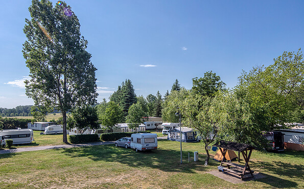 Textile campsite, Foto: H.P. Berwig 2019, Lizenz: ZV Erholungsgebiet Halbendorfer See