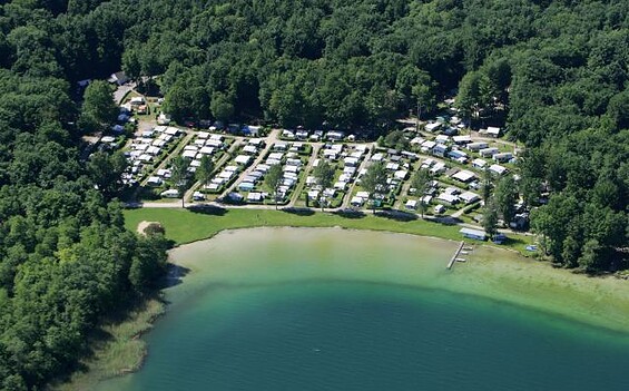 Campingparadies aus der Luft, Foto: Campingparadies Berolina am Süßen Winkel, Lizenz: Campingparadies Berolina am Süßen Winkel