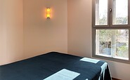 Schlafzimmer für 2 Personen in der 2. Ebene, Foto: Ulrike Haselbauer, Lizenz: Tourismusverband Lausitzer Seenland e.V.