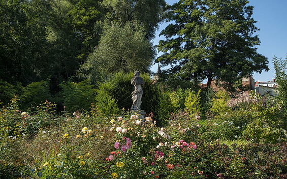 Statue im Stadtpark, Foto: Steffen Lehmann, Lizenz: TMB Tourismus-Marketing Brandenburg GmbH