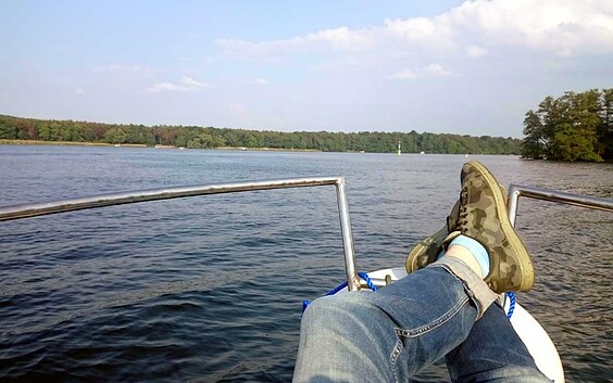 Am Seddinsee, Foto: Bootshaus Rietz, Lizenz: Spreeperle Bootsverleih Berlin
