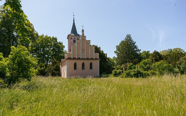 Kirche im Lenné-Park Criewen  , Foto: Steffen Lehmann, Lizenz: TMB-Fotoarchiv