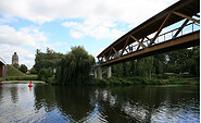 Brücke und Turm Niederlehme, Foto: Wolfgang Lücke, Lizenz: Wolfgang Lücke