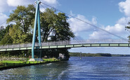 Bicycle bridge over the Dahme near Dolgenbrodt, Foto: Dana Klaus, Lizenz: Tourismusverband Dahme-Seenland e.V.