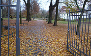 Eingang Schlosspark in Dahme, , Foto:  Petra Förster, Lizenz: Tourismusverband Dahme-Seeland e.V.