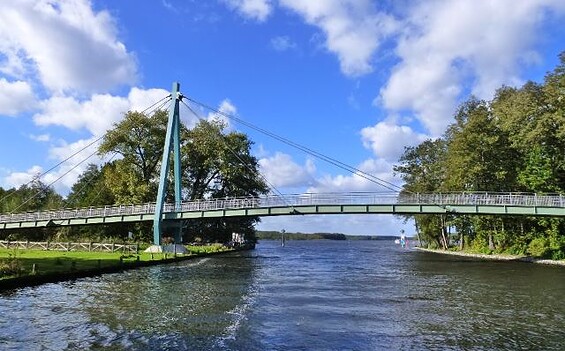 Bicycle bridge Dolgenbrodt, Foto: Dana Klaus, Lizenz: Tourismusverband Dahme-Seenland e.V.