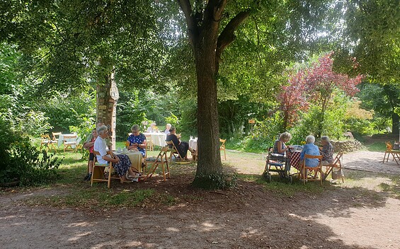 Sommercafé im Kleinen Spreewaldpark, Foto: Anna Kruse