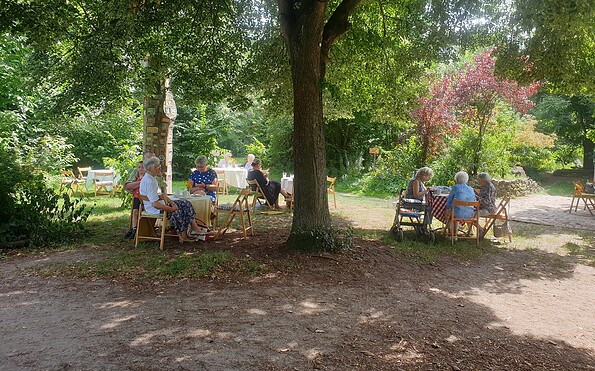 Sommercafé im Kleinen Spreewaldpark, Foto: Anna Kruse